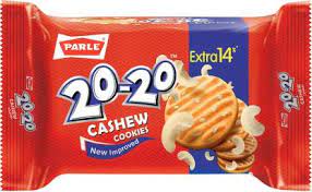 Parle 20 20 Cashew Cookies